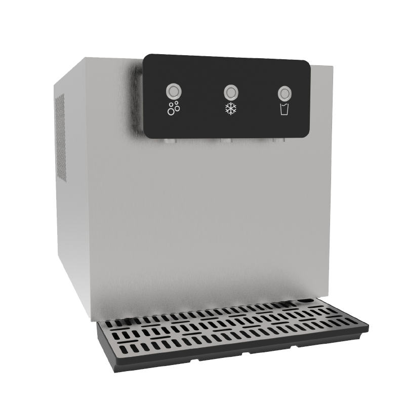 3 knoppen aanrecht mousserende waterdispenser 